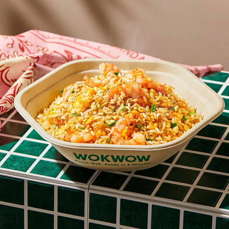 Premium Egg Fried Rice with Prawn