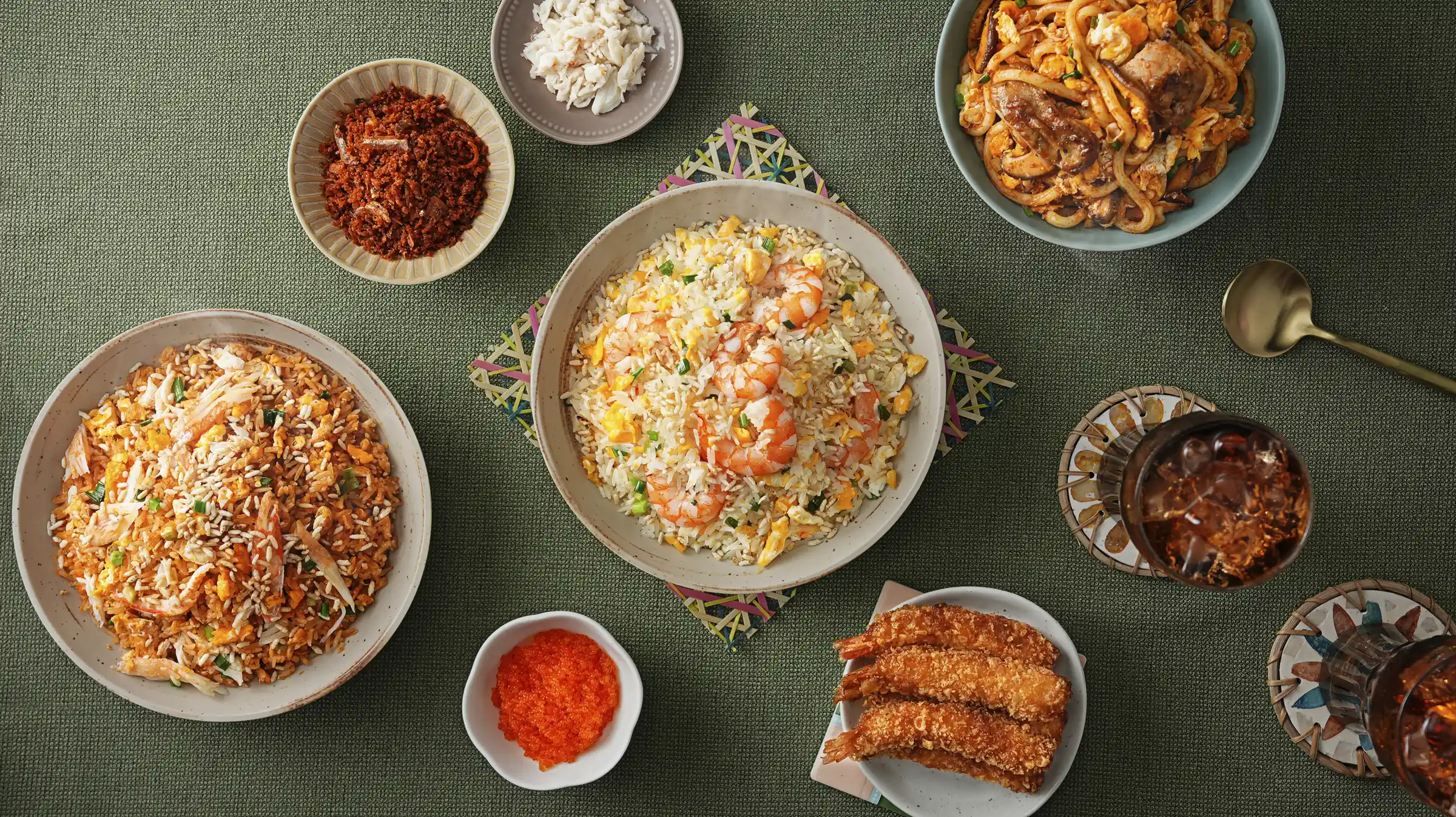 WOKWOW fried rice, wok noodles, sides and drinks
